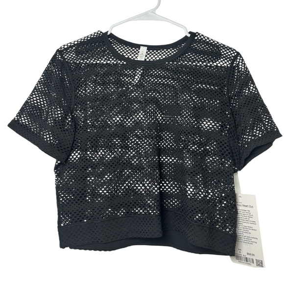 Lululemon Sweat Your Heart Out T-Shirt, Size 6 - Picture 3 of 6